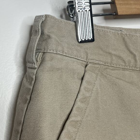 Vintage Patagonia Stand Up Shorts Khaki Mens 34 Organic Cotton Canvas 90s Y2K - Picture 2 of 7